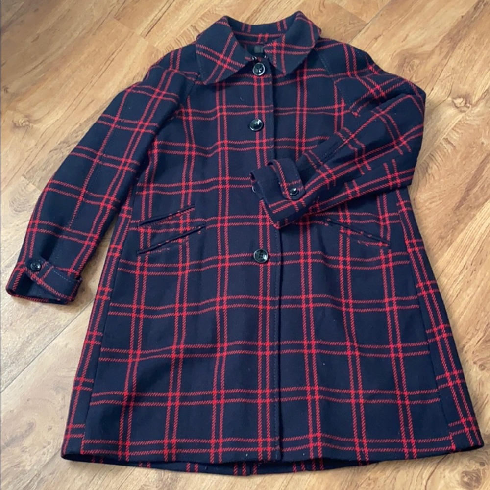 H&M Plaid Coat